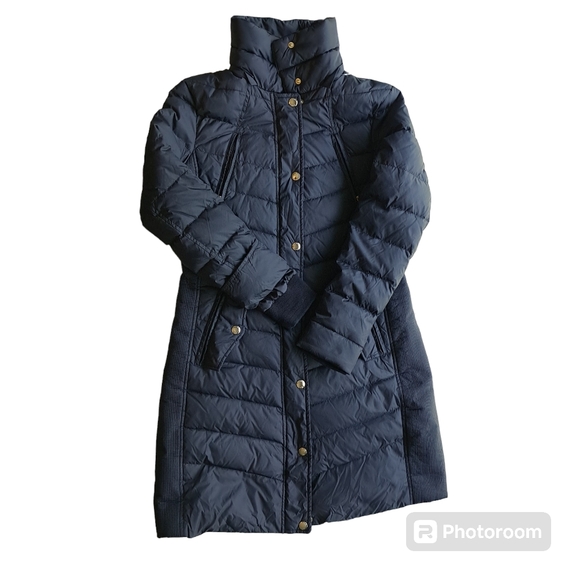 MICHAEL Michael Kors Jackets & Blazers - Michael Kors Black Mid Length Down Filled Puffer Jacket NWOT